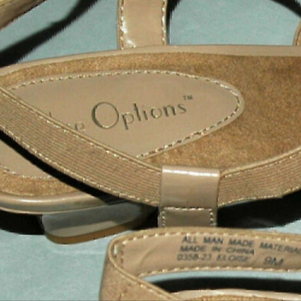 Nue Options Sandals Shoes Size 9M Bohemian New - Picture 5 of 6